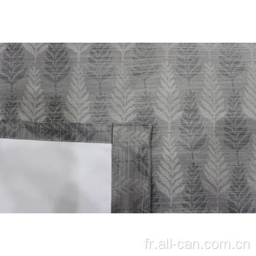 Tissu de rideau de revêtement Jacquard